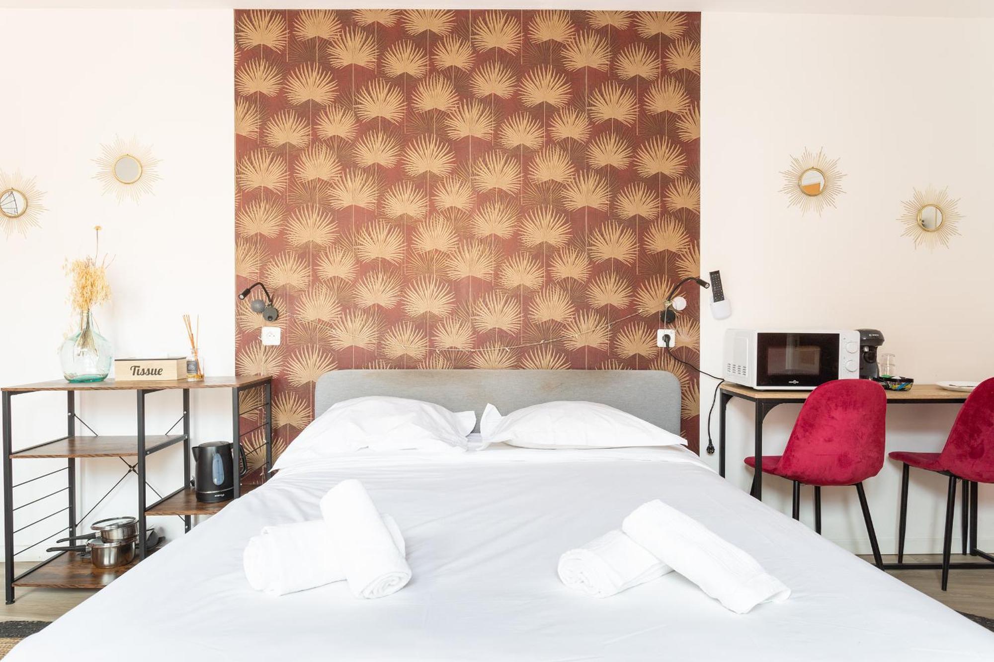 S&K Suite Grande Rue Roubaix - Chambre Spacieuse Et Sdb Privee - Netflix Et Cuisine 外观 照片